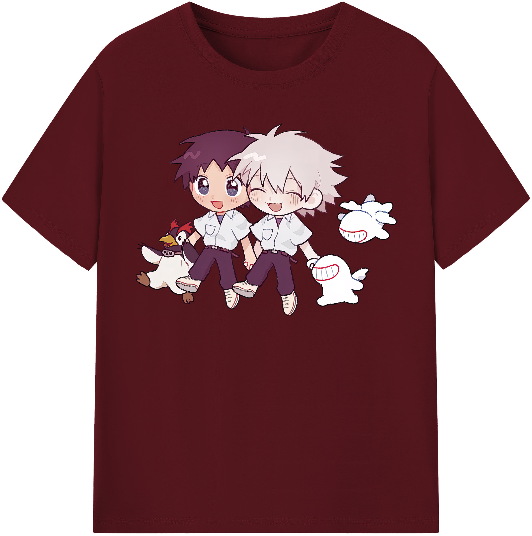 （画像用） EVA 新世紀エヴァンゲリオン 綿100％半袖Tシャツ（フロントプリント）